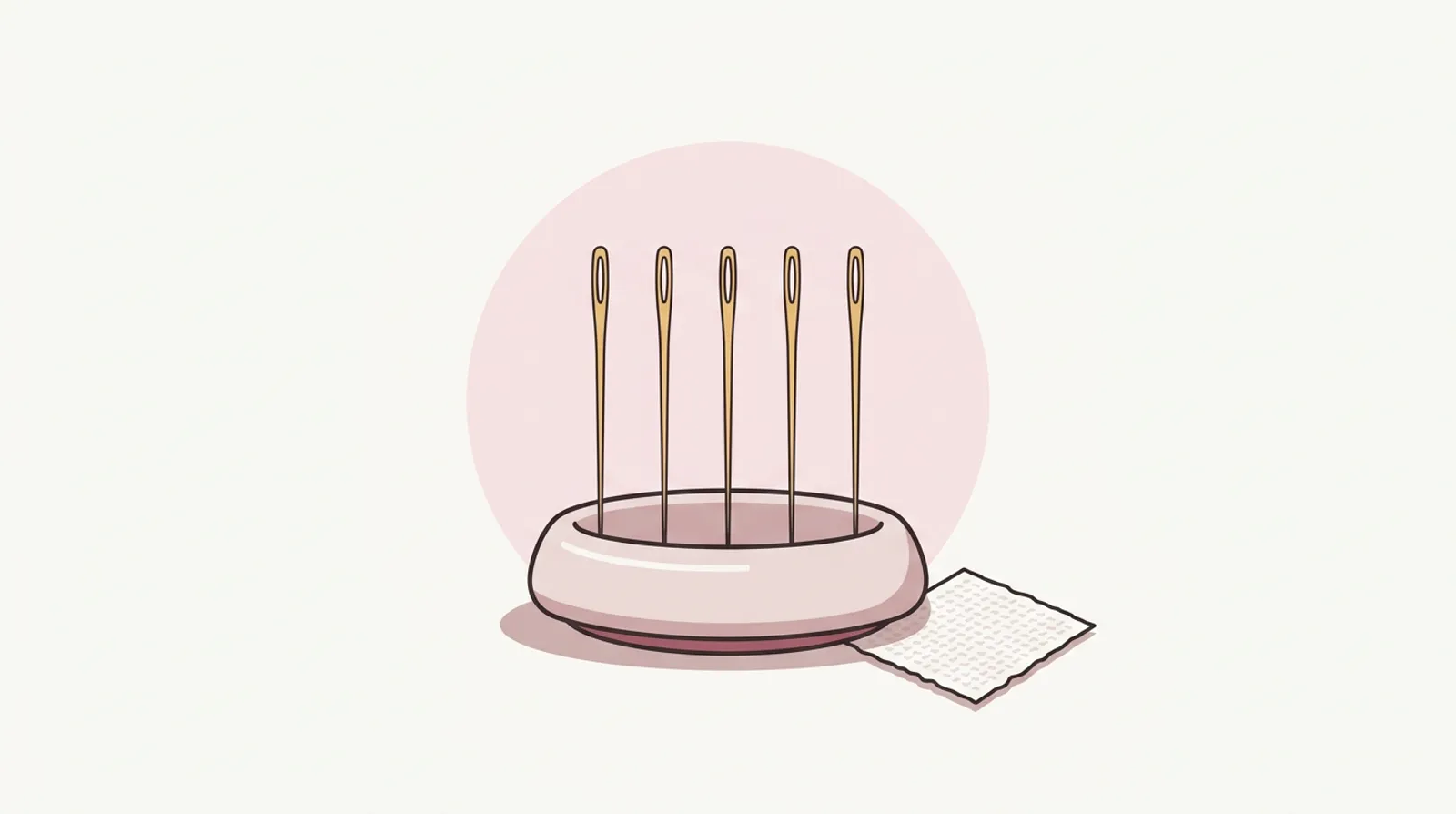 針RF・針章のエディトリアルイラスト